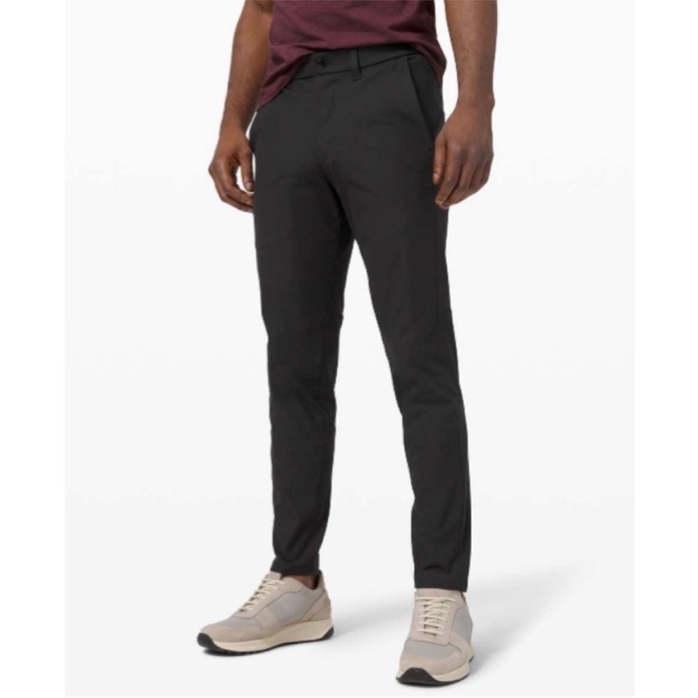Lululemon Mens Pants Size 36 Gray Commission Classic Warpstreme Stretch